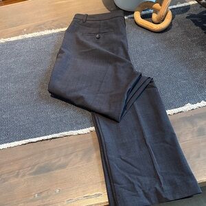 Theory Charcoal Gray Dress Pants